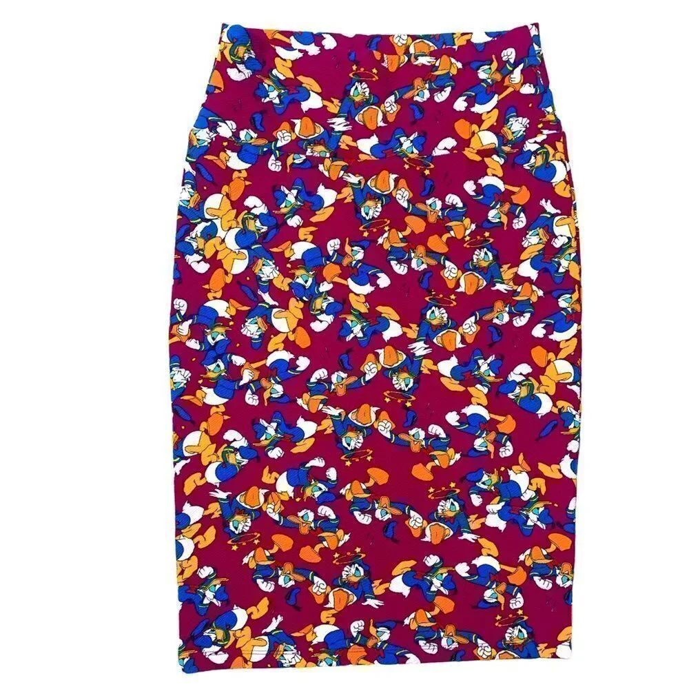 LuLaRoe xs Cassie angry Donald Duck Disney collab (i1)